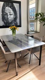Marmeren tafel Azul Macuiba 180x110 cm., Antiek en Kunst, Antiek | Meubels | Tafels, Ophalen