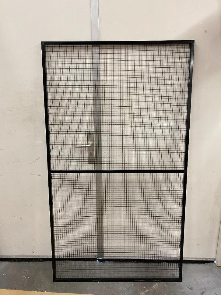 volière panelen met zwart gaas | gaaspaneel | deurpaneel, Dieren en Toebehoren, Vogels | Hokken en Kooien, Nieuw, Volière, Aluminium
