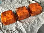 3x oranje knipperlicht of toplamp markering licht, Ophalen