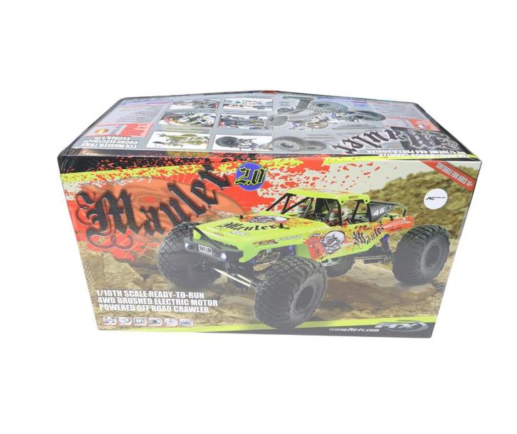 FTX MAULER 2.0 ROCK CRAWLER 1:10 4X4 READY-TO-RUN YELLOW, Hobby en Vrije tijd, Modelbouw | Radiografisch | Auto's, Nieuw, Auto offroad