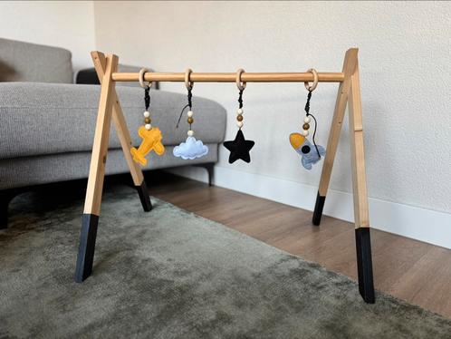 Skodie houten babygym, Kinderen en Baby's, Speelgoed | Babyspeelgoed, Zo goed als nieuw, Babygym, Ophalen