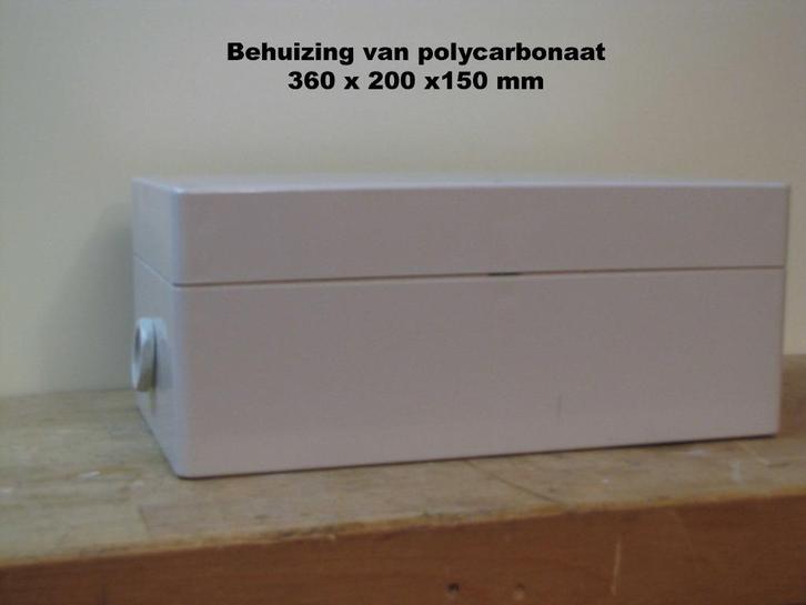 Universele behuizing 360x200x150mm Polycarbonaat Lichtgrijs, Doe-het-zelf en Verbouw, Elektra en Kabels, Nieuw, Overige typen