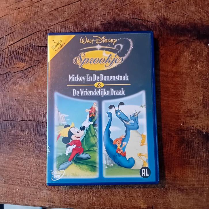 Wald Disney Sprookjes, Cd's en Dvd's, Dvd's | Tekenfilms en Animatie, Zo goed als nieuw, Amerikaans, Alle leeftijden, Ophalen of Verzenden