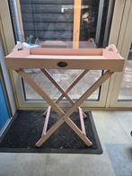 Opklapbaar Bijzettafeltje / Dienblad Tafel, 45 tot 60 cm, Minder dan 55 cm, Gebruikt, Ophalen of Verzenden