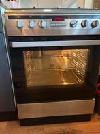 Inventum gasfornuis + hete lucht oven, Witgoed en Apparatuur, Ophalen, Hete lucht, 4 kookzones, Zo goed als nieuw