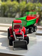 Bruder traktor met kiepwagen nog helemaal goed, Ophalen of Verzenden, Gebruikt