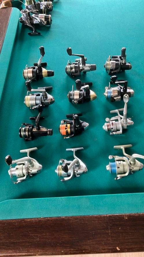12 spin / winkle picker molens, Watersport en Boten, Hengelsport | Algemeen, Zo goed als nieuw, Molen, Ophalen of Verzenden