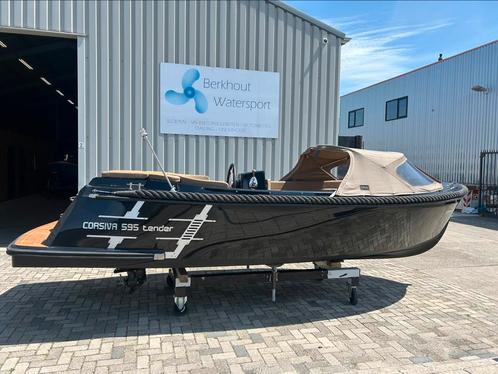 Tekoop: corsiva 595 tender met 25 pk mercury in bun, Watersport en Boten, Sloepen, Gebruikt, 10 tot 30 pk, 3 tot 6 meter, Buitenboordmotor