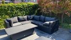 Tuin Loungeset met tafel, Ophalen, Kunststof, 6 zitplaatsen, Zo goed als nieuw