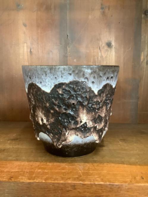 Fat lava bloempot West Germany dümmler en Breiden, Antiek en Kunst, Antiek | Keramiek en Aardewerk, Ophalen of Verzenden