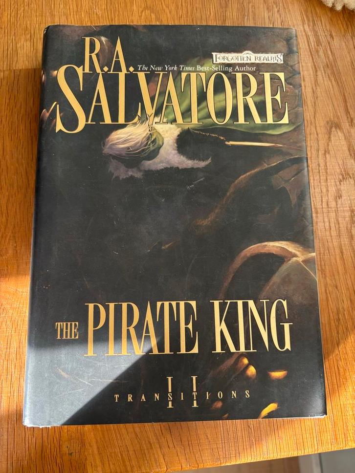 The Pirate King - R.A. Salvatore - Forgotten Realms, Boeken, Fantasy, Gelezen, Ophalen of Verzenden