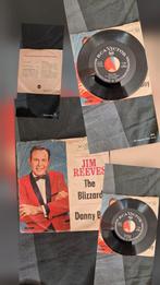 Jim Reeves – The Blizzard / Danny Boy – Originele 7” Sing, Gebruikt, 7 inch, Single, Ophalen of Verzenden