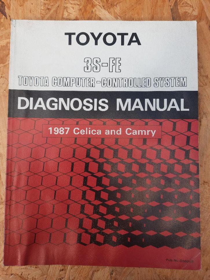 Werkplaatsboek Toyota 3S-FE motor diagnose Celica + Camry, Auto diversen, Handleidingen en Instructieboekjes, Ophalen of Verzenden