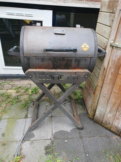 boretti fratello inclusief beschermhoes, Tuin en Terras, Houtskoolbarbecues, Gebruikt, Ophalen