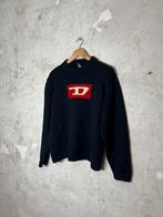 Diesel vintage retro knit sweater large 2000s 90s y2k knit, Maat 52/54 (L), Blauw, Ophalen of Verzenden, Diesel