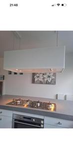 Novy Zen 7520 recirculatie eiland afzuigkap design & lamp, Ophalen, Gebruikt, Eilandschouwkap, Vrijstaand