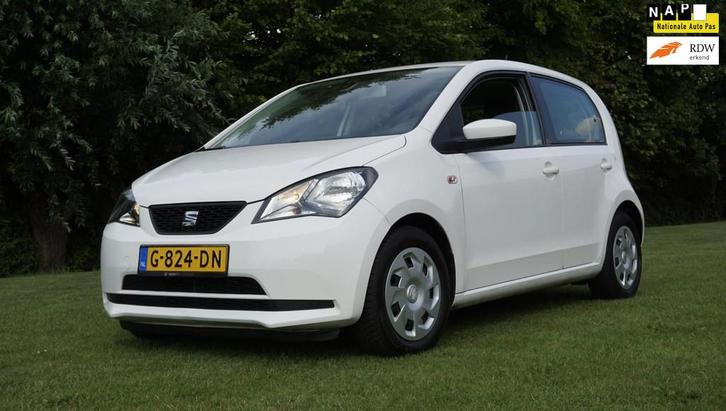 Seat Mii 1.0 Style Airco 5 drs, Auto's, Seat, Bedrijf, Te koop, Mii, ABS, Airbags, Airconditioning, Bluetooth, Boordcomputer, Centrale vergrendeling