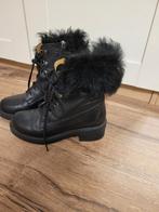 Lina locchi zwart leren schoenen maat 39, Zwart, Lage of Enkellaarzen, Ophalen of Verzenden, Zo goed als nieuw