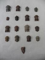 Hoofden toog klokkast in zak, Antiek en Kunst, Ophalen of Verzenden