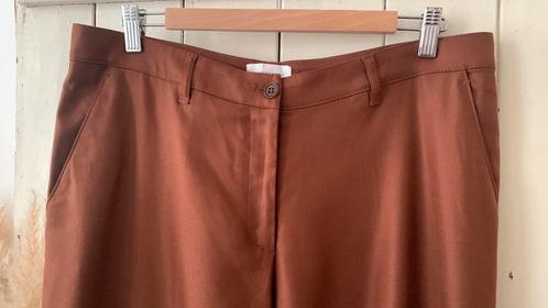 Armed angels broek maat XL, Kleding | Dames, Broeken en Pantalons, Zo goed als nieuw, Maat 46/48 (XL) of groter, Bruin, Lang, Verzenden