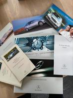 Div. Mercedes-Benz verkoop folders brochures 1999-2001., Ophalen of Verzenden, Zo goed als nieuw, Mercedes