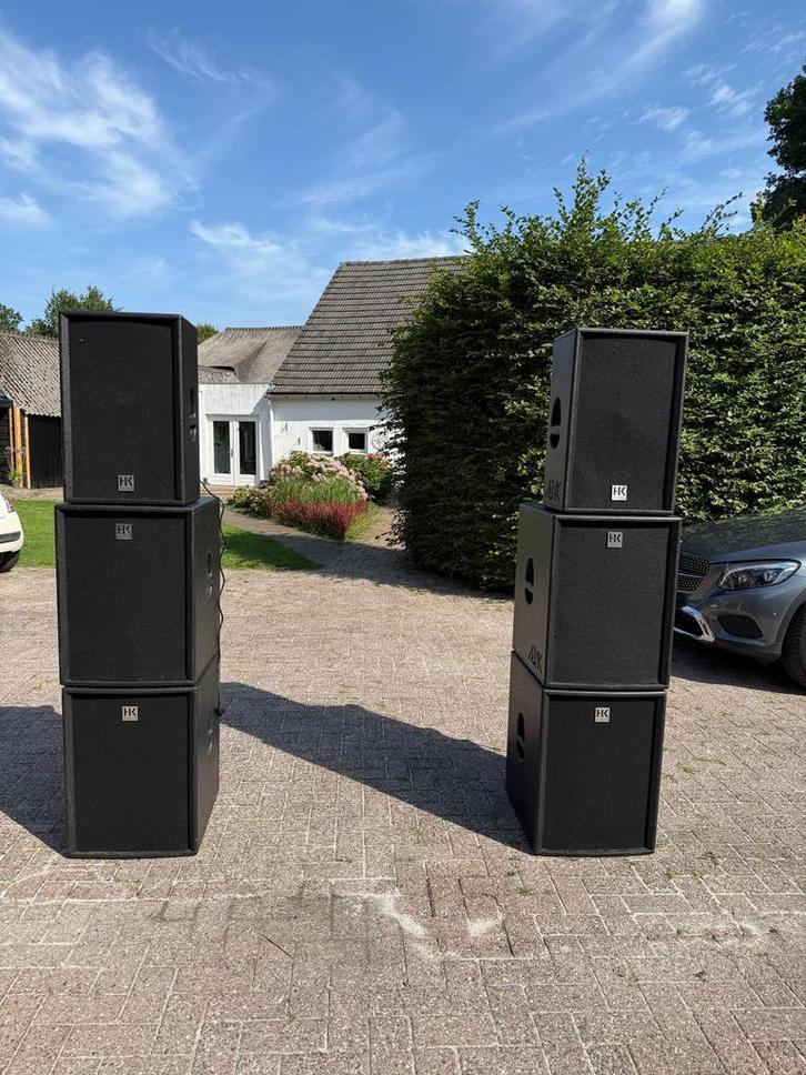 HK actor DX Pa set, Audio, Tv en Foto, Luidsprekers, Zo goed als nieuw, Subwoofer, 120 watt of meer, Overige merken, Ophalen