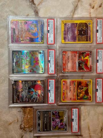 PSA SLABS! Gengar, ho-oh ex, charizard, venusaur beschikbaar voor biedingen