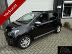 VERKOCHT! Volkswagen Up! 1.0 Club Up! 75Pk|5-Deurs|Pano|Navi, Voorwielaandrijving, Met garantie (alle), 4 stoelen, Zwart