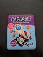 Squla FlitsQuiz groep 6 t/m 8 ZIE OMSCHRIJVING, Een of twee spelers, Ophalen of Verzenden, Zo goed als nieuw, Identity Games