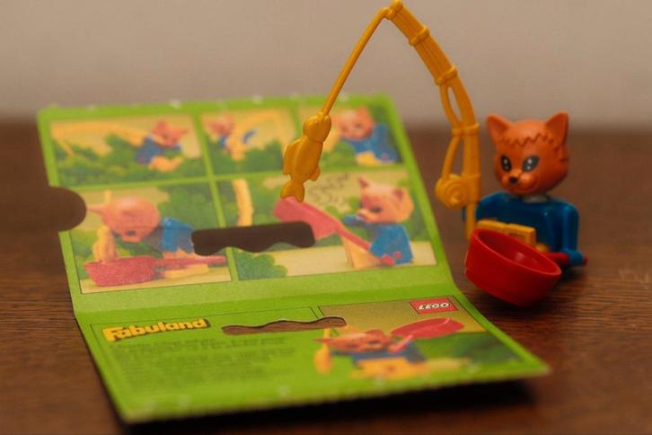 LEGO Fabuland 3701 Fisherman Cornelius (1982), Kinderen en Baby's, Speelgoed | Duplo en Lego, Zo goed als nieuw, Lego, Complete set