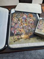 Puzzel  zonnebloem - Bloemen in een vaas - 1000 stukjes, Ophalen of Verzenden, 500 t/m 1500 stukjes, Gebruikt