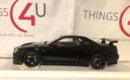 AUTOart 1:18 Nissan Skyline GT-R R34 Nismo Z-tune 2005 zwart, Ophalen of Verzenden, Nieuw, Auto, Autoart