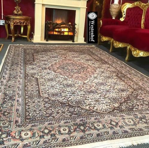 Perzisch tapijt handgeknoopt Bidjar Oosters vloerkleed wol,, Huis en Inrichting, Stoffering | Tapijten en Kleden, Gebruikt, 200 cm of meer