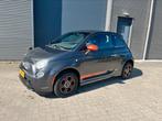Fiat 500e 24kWh 2015, Auto's, 1345 kg, Zwart, 4 stoelen, Leder en Stof