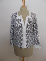 Aparte stretch top/blouse met rits van Antonelle! 40, Maat 38/40 (M), Verzenden, Wit, Zo goed als nieuw
