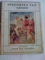 Sprookjes van Grimm,  illustraties Rie Cramer antiek boek, Grimm, Rie Cramer, Gelezen, Ophalen of Verzenden