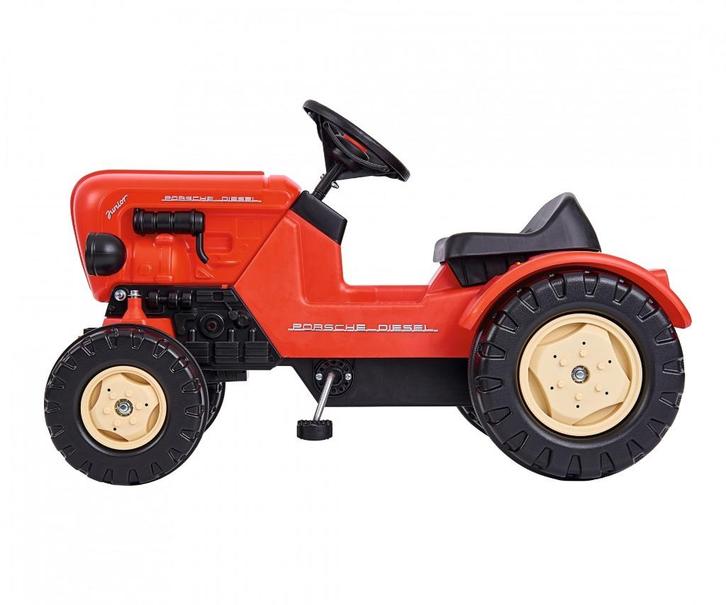 Traptractor Big Porsche Diesel Junior, Kinderen en Baby's, Speelgoed | Buiten | Voertuigen en Loopfietsen, Nieuw, Trapvoertuig