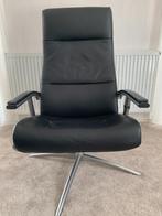 Moderne design relaxfauteuil van Montel, Huis en Inrichting, Fauteuils, Ophalen, Gebruikt, Minder dan 75 cm, Metaal