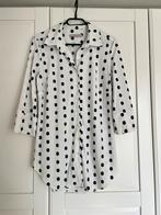 Studio anneloes poppy dot cuff blouse L offwhite donkerblauw, Blauw, Ophalen of Verzenden, Zo goed als nieuw