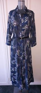 K-Design lange jurk maat M zgan, Kleding | Dames, Jurken, Maat 38/40 (M), K-design, Blauw, Ophalen of Verzenden