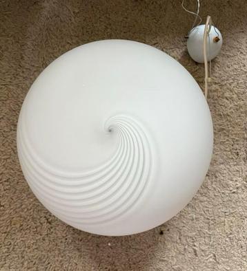 Murano Swirl plafondlamp - Italie jaren 1970’s beschikbaar voor biedingen