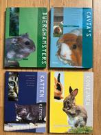 4 leuke boekjes: hanster, cavia, konijn en kat z.g.a.n., Ophalen of Verzenden, Zo goed als nieuw, Konijnen of Knaagdieren