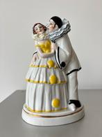 Art deco beeld pierrot en Columbine, Ophalen of Verzenden