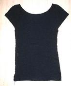 Zwart Gebreid Tuniekje (M), Ophalen of Verzenden, Gedragen, Maat 38/40 (M), Zwart