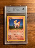 Ponyta 1st edition shadowless PGS 8 graded, Ophalen of Verzenden, Gebruikt