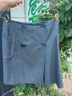 Max Mara wollen rok grijs 36 S, Kleding | Dames, Ophalen of Verzenden, Zo goed als nieuw, Maat 36 (S), Grijs