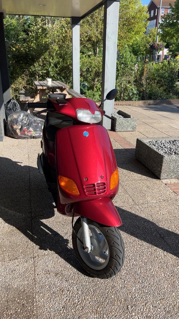 Zip type 2 orgineel 1998, Fietsen en Brommers, Scooters | Piaggio, Zo goed als nieuw, Zip, Maximaal 25 km/u, Benzine, Ophalen