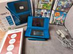 Blauwe Nintendo DSi XL met 4 spellen, Spelcomputers en Games, Spelcomputers | Nintendo DS, Dsi XL, Blauw, Ophalen of Verzenden