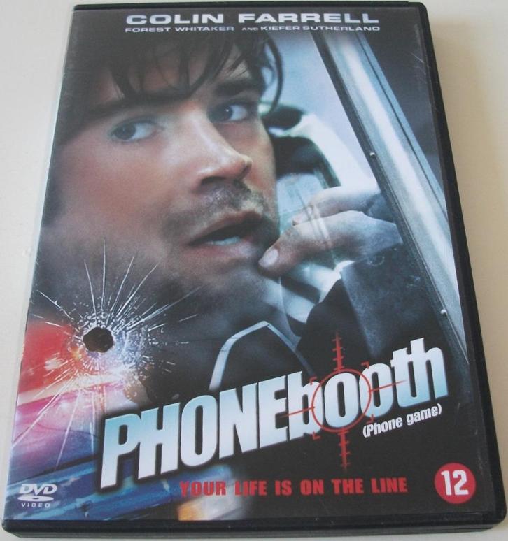 Dvd *** PHONE BOOTH ***, Cd's en Dvd's, Dvd's | Thrillers en Misdaad, Zo goed als nieuw, Overige genres, Vanaf 12 jaar, Ophalen of Verzenden
