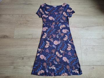 TOM TAILOR blauw jurkje met print maat 34 ~ TH0037 beschikbaar voor biedingen